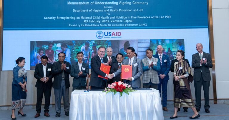 United States to Help Advance Maternal Child Health, Nutrition in Laos