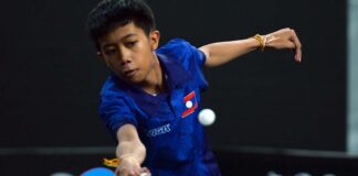 Young Lao Player Wins Award in Qatar World Table Tennis