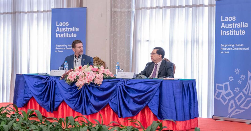 Australia and Laos Continue Human Resource Development Partnership