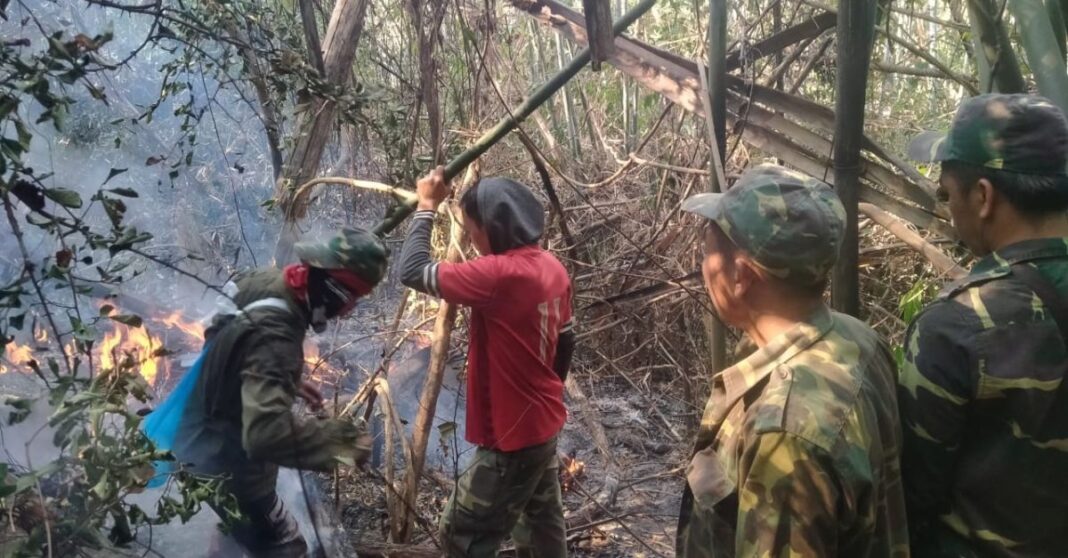 Phou Phanang Fire Contained After Nine Grueling Days