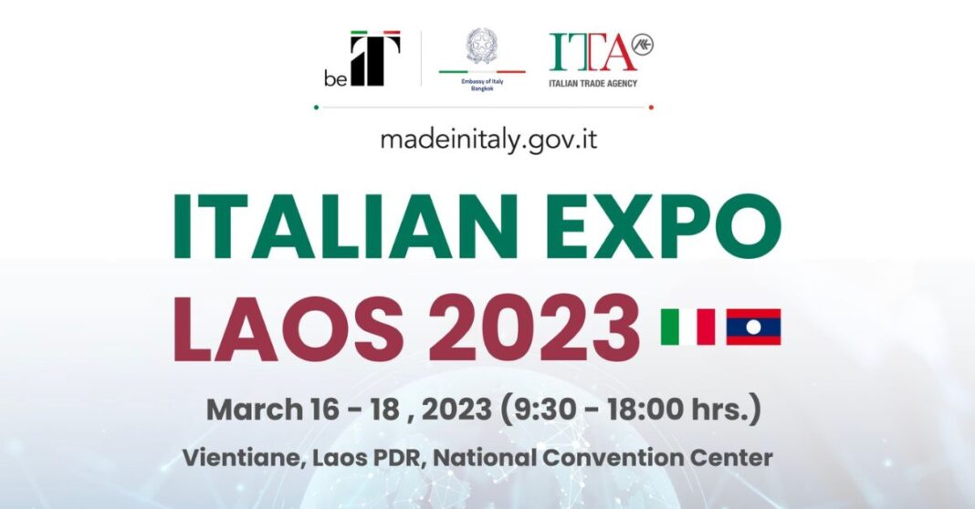 Italian Expo Laos - Vientiane 2023 with Italian Trade Agency