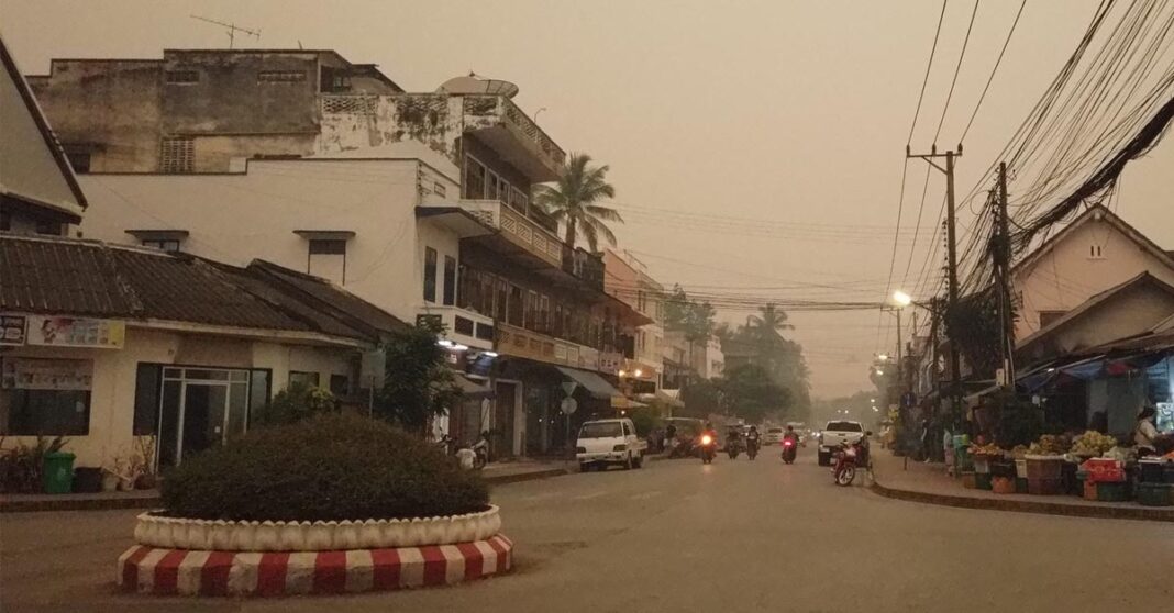 Luang Prabang Air Pollution Hazardous, Likely Due to Burning Wood in Rural Areas