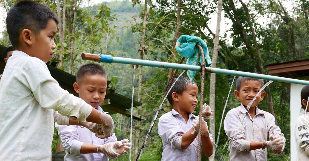 Students Set To Benefit As Japan Supports For Improvements of Sanitary Environment At School in Luang Prabang