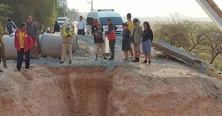 Woman falls to death at construction site in Vientiane Capital.