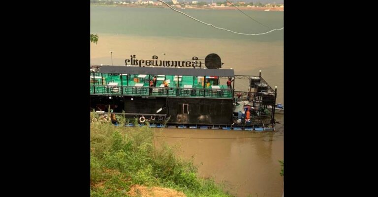 Storm Drifts Lao Entertainment Cruise to Thailand