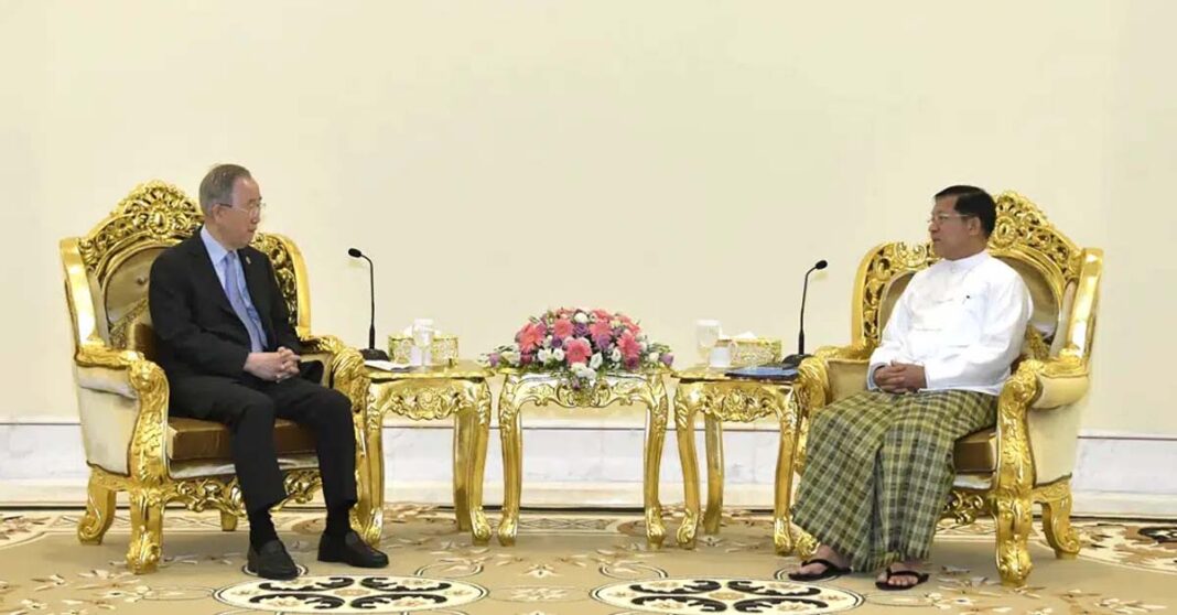 Ex-un Secretary-General Ban Makes Surprise Visit to Myanmar