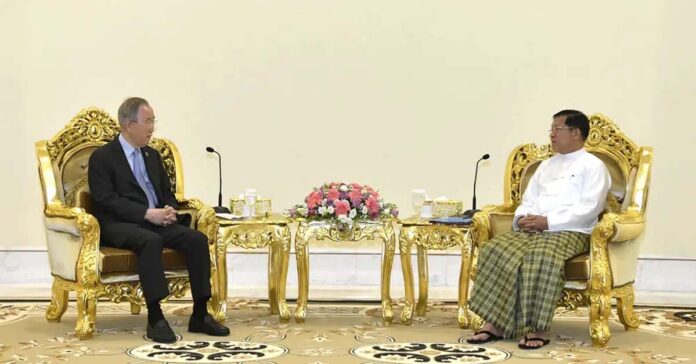 Ex-un Secretary-General Ban Makes Surprise Visit to Myanmar Ex-un Secretary-General Ban Makes Surprise Visit to Myanmar