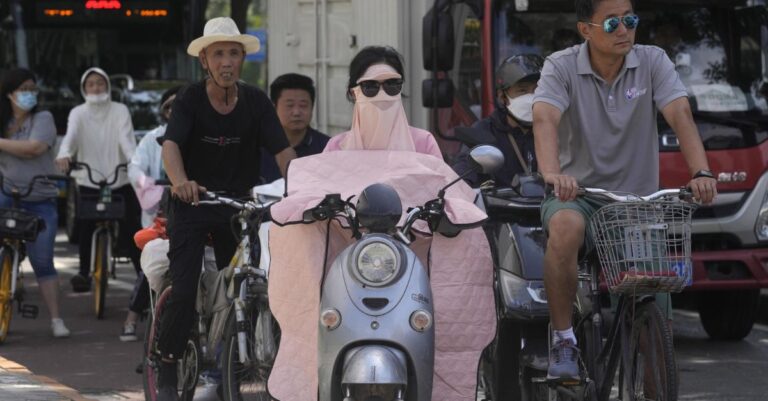 Large Parts of Asia Report Record Breaking High Temperatures