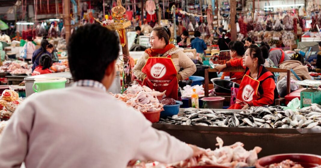 March Inflation Rate Drops 0.29 Percent in Laos.