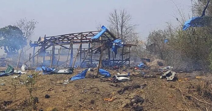 Airstrikes on Myanmar village feared to have killed 100 Airstrikes on Myanmar village feared to have killed 100