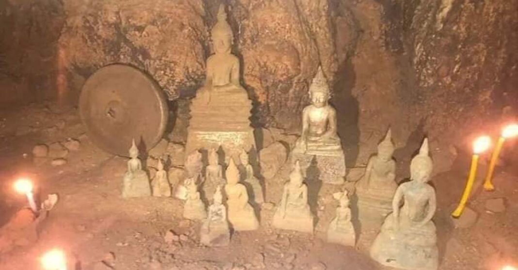 Fourteen Buddha Statues Discovered in Bolikhamxay Province Cave