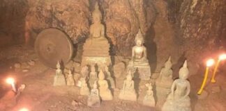 Fourteen Buddha Statues Discovered in Bolikhamxay Province Cave