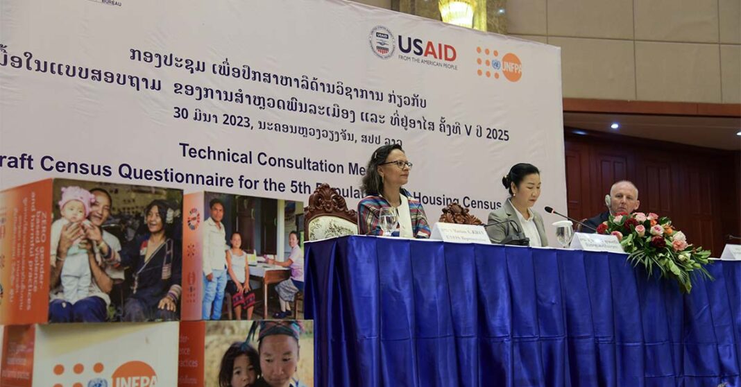 Technical Consultation on the Draft Questionnaire for Lao 5th Population and Housing Census 2025