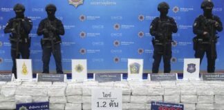 Authorities in Thailand Seize More Than a Ton of Crystal Methamphetamine Thought Bound for Australia