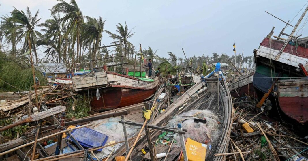 Myanmar and Bangladesh begin cleaning up, counting casualties after devastating Cyclone Mocha