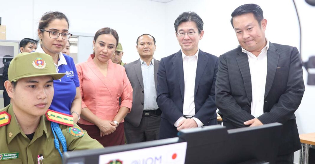 IOM Provides Advanced Border Management Technology to Laos Department of Immigration