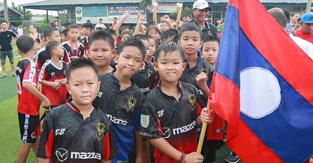 U-9 MAZDA LAOS Come First in ACF Vietnam Football Tournament with Flawless Victories