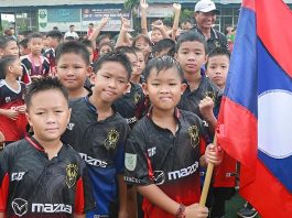U-9 MAZDA LAOS Come First in ACF Vietnam Football Tournament with Flawless Victories