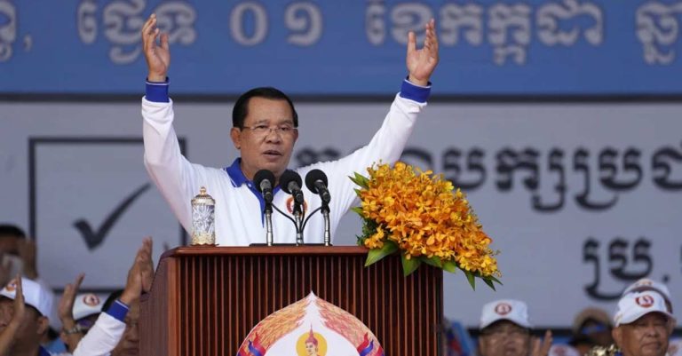 Cambodian Opposition Party Officials Arrested for Allegedly Encouraging Casting of Spoiled Ballots