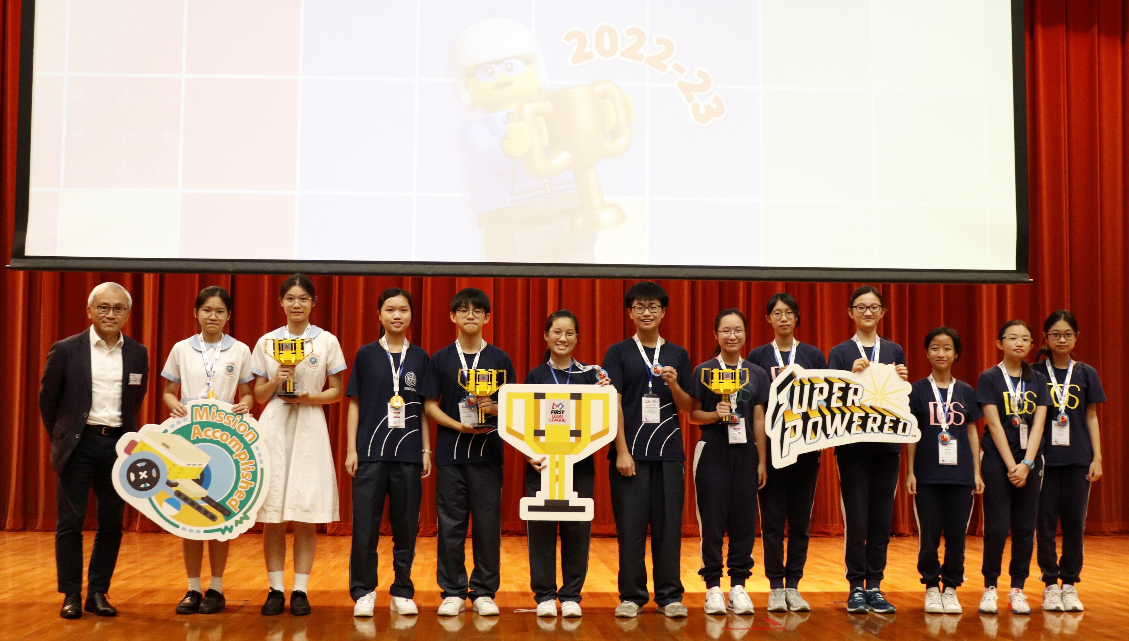 Award winners of the FIRST® LEGO® League 2022-23 Secondary School Division.