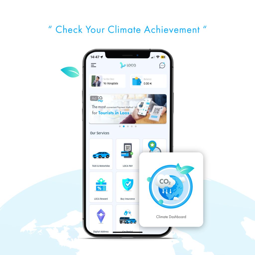 LOCA Introduces “Climate Dashboard” Feature, Empowering Users to Track Their Environmental Impact in Real Time