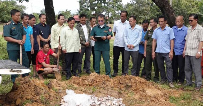 Authorities in Attapeu Destroy Fish Illegally Caught During Spawning Season