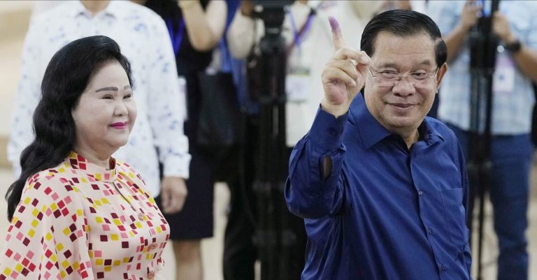 Hun Sen’s Ruling Party Claims Landslide Win in Cambodian Election After Opposition Was Suppressed