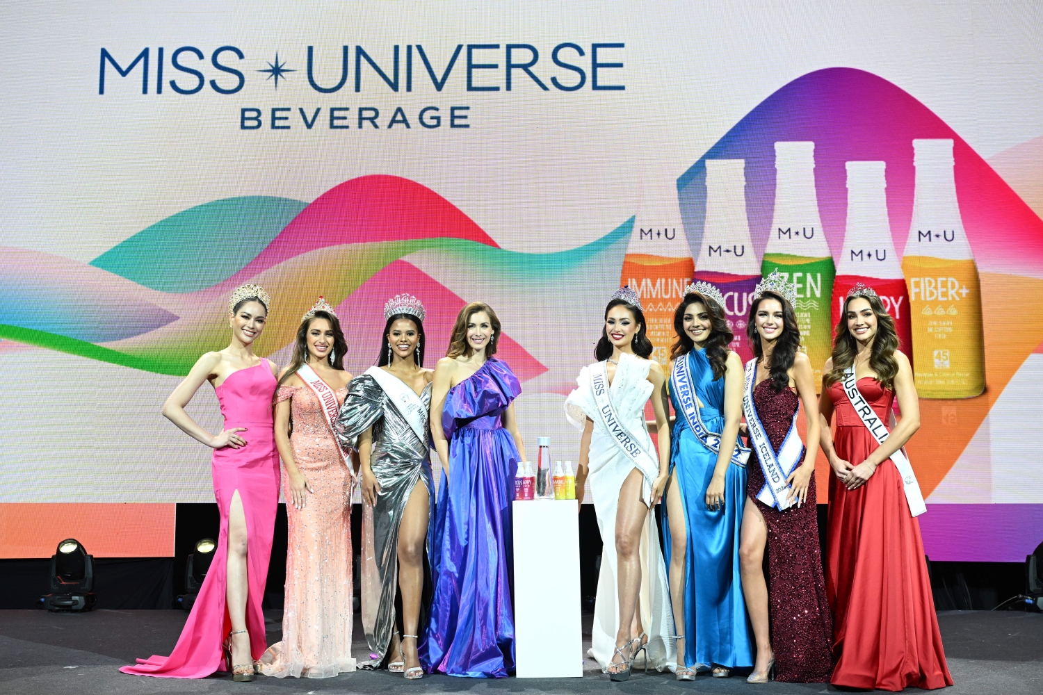 Miss Universe Delegates from 8 countries joined the launching event