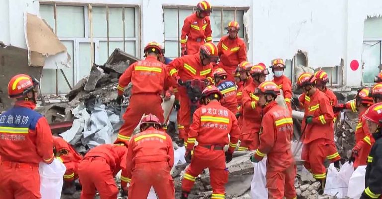 School Gym Roof in China Collapse Tragically Claims Eleven Lives