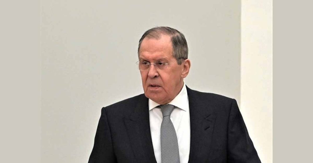 Russian Foreign Minister Sergey Lavrov