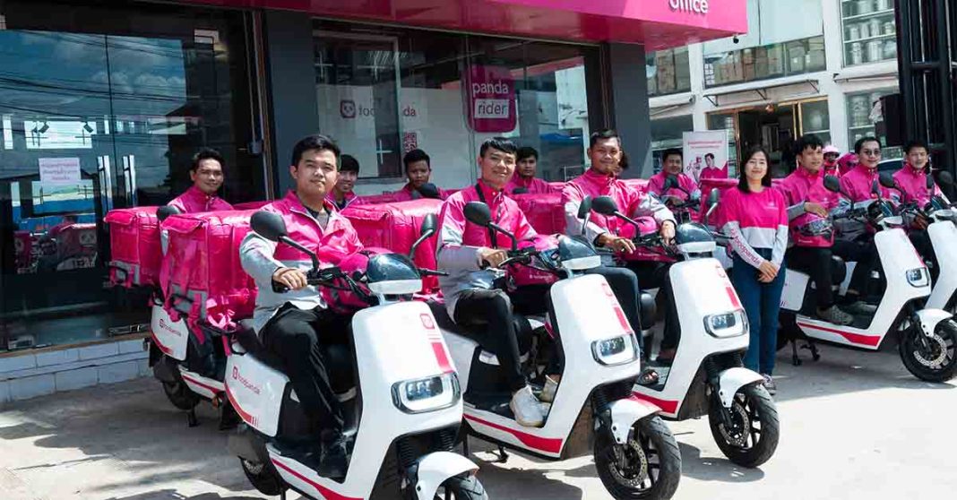 Sustainable Delivery: foodpanda Introduces Eco-Friendly E-Bikes in Laos