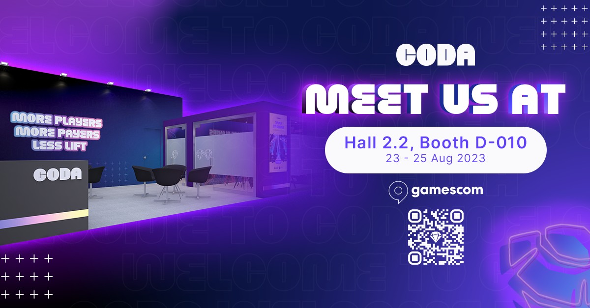 Coda goes to #Gamescom 2023 at Cologne