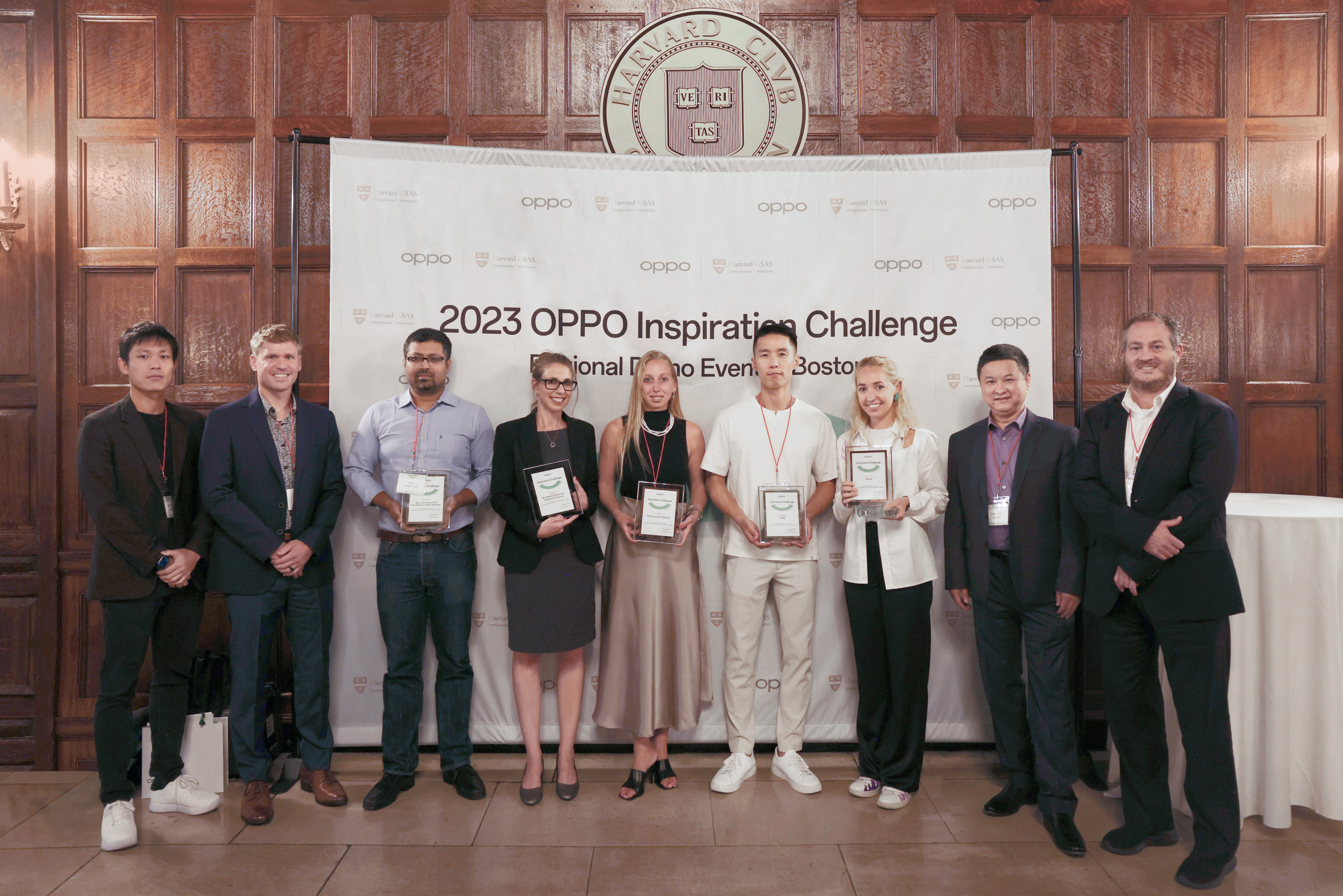 The Award Ceremony of the 2023 OPPO Inspiration Challenge Regional Demo Event in Boston