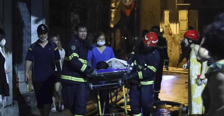 Hanoi Apartment Building Fire Kills 10, Injures Over 50 People