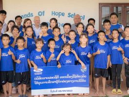 Lao Ford City Donates Supplies to Hands of Hope School for the Deaf