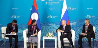 Lao Vice President Pany Meets Putin to Bolster Laos, Russia' Bilateral Tie