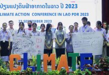 Youth Climate Action Conference in Vientiane