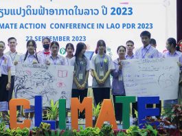 Youth Climate Action Conference in Vientiane