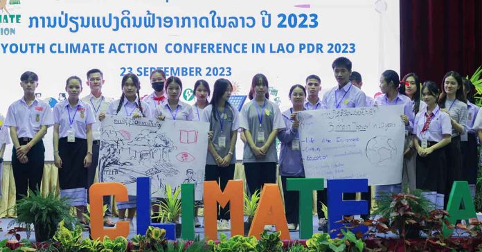 Youth Climate Action Conference in Vientiane