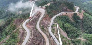 Works on Largest Wind Power Project in Southeast Asia Move Forward