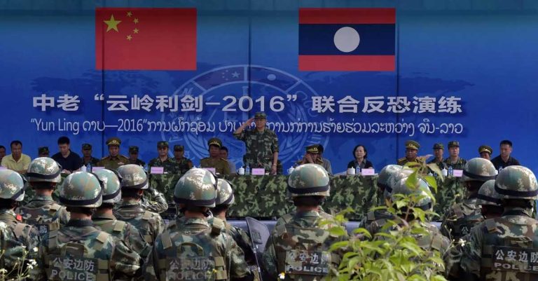 Laos Joins Southeast Asian Nations in Anti-Terrorism Drills in China