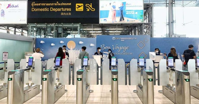 Thai Airport Opens Automated Gates for Foreign Visitors, Streamlines Departure Process