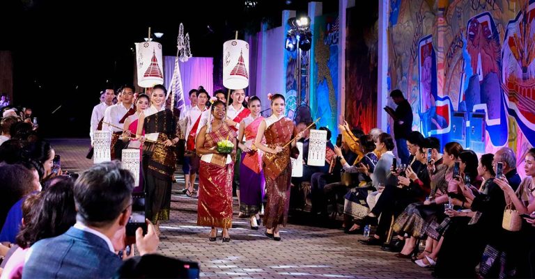 Diplomacy Meets Runway in US Embassy-Backed Fashion Show on Lao Traditional Clothing