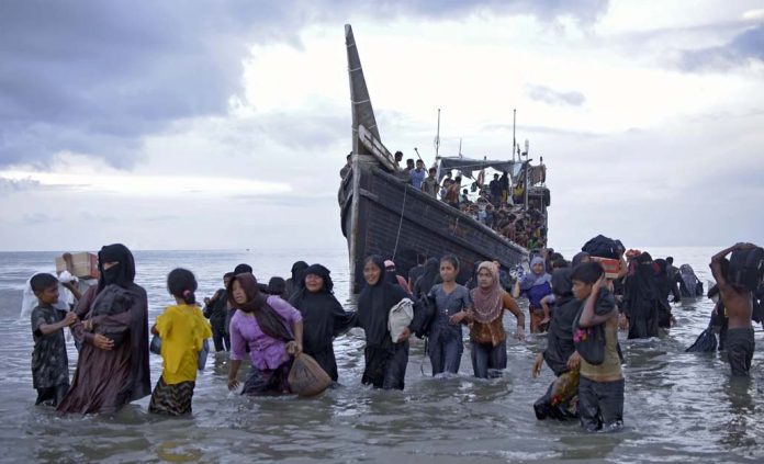 Students in Indonesia Protest the Growing Numbers of Rohingya Refugees in Aceh Province Students in Indonesia Protest the Growing Numbers of Rohingya Refugees in Aceh Province