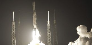 FILE - A SpaceX Falcon 9 rocket, with a payload including two lunar rovers from Japan and the United Arab Emirates, lifts off from Launch Complex 40 at the Cape Canaveral Space Force Station in Cape Canaveral, Fla., on Dec. 11, 2022. But later in April 2023, the spacecraft from a Japanese company apparently crashed while attempting to land on the moon. Japan now hopes to make the world's first "pinpoint landing" on the moon early Saturday, Jan. 20, 2024, joining a modern push for lunar contact with roots in the Cold War-era space race between the United States and the Soviet Union. (AP Photo/John Raoux, File)