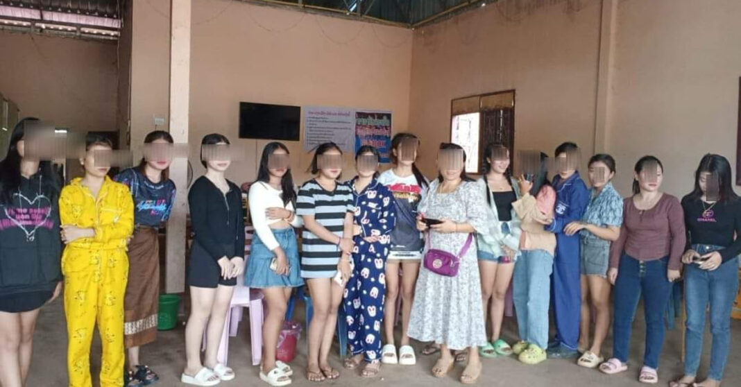 Minors Arrested During Crackdown on Sex Workers, Illegal Entertainment Venues in Vientiane