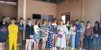 Minors Arrested During Crackdown on Sex Workers, Illegal Entertainment Venues in Vientiane