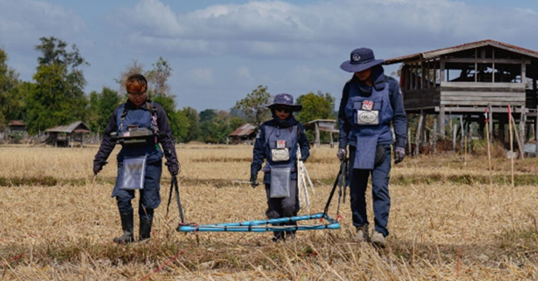 UK Continues Funding UXO Clearance in Savannakhet Province