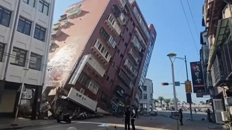 Taiwan’s Strongest Earthquake in Nearly 25 Years Damages Buildings, Causes Small Tsunami