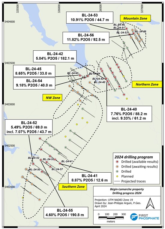 First Phosphate Intersects 92.5 m of 11.82% Igneous Phosphate Starting ...